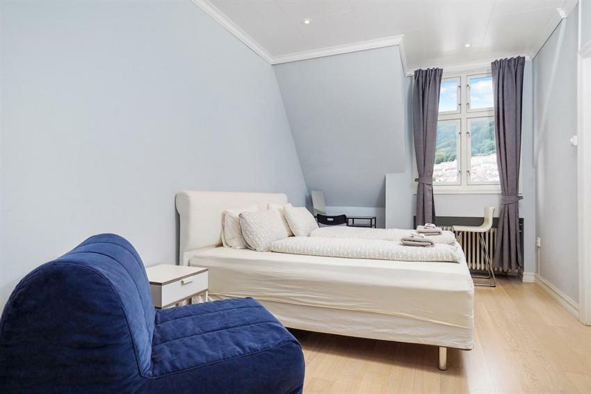 Apartment With Beautiful View To Bryggen Bergen Esterno foto
